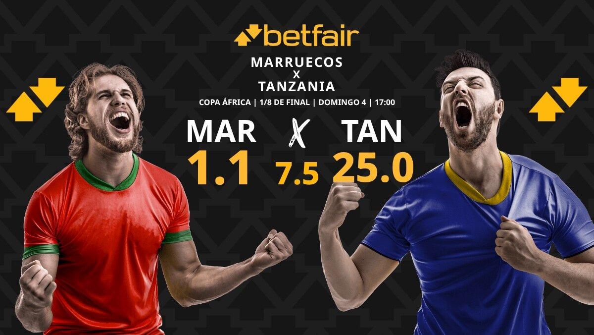 Marruecos vs. Tanzania: horario, dónde ver, pronósticos y cuadro